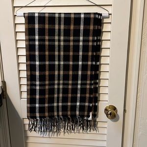 J Crew Factory Blanket Scarf/Wrap Plaid - Brand New!